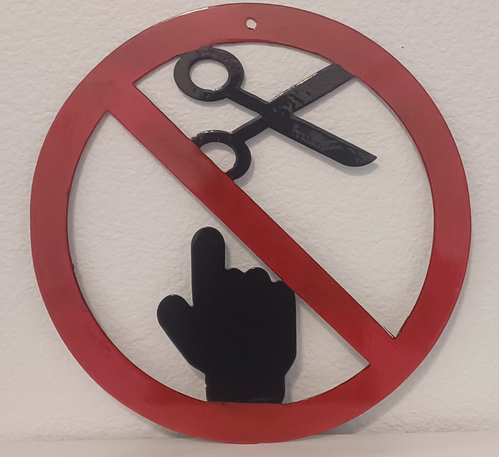 No Touch Scissors