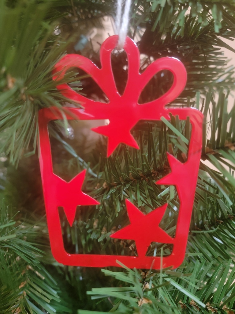 Package Christmas Ornament