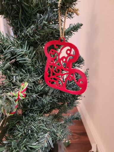 [CSO-4-GR] Christmas Stocking Ornament