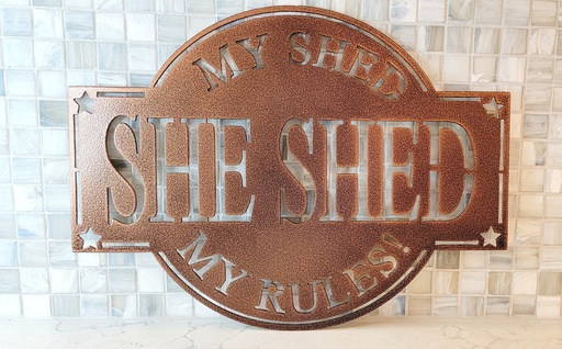 She Shed Sign