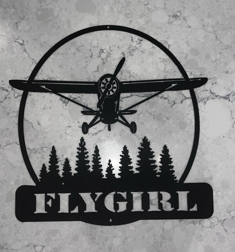 [FLYGIRL16x16TXBLK] Fly Girl