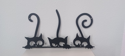 [MCS_18x10_BLKT] Mischief Cats